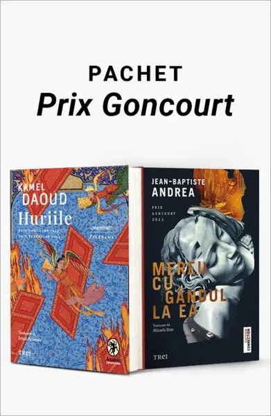 Pachet Prix Goncourt. Huriile/Mereu cu gândul la ea - Kamel Daoud