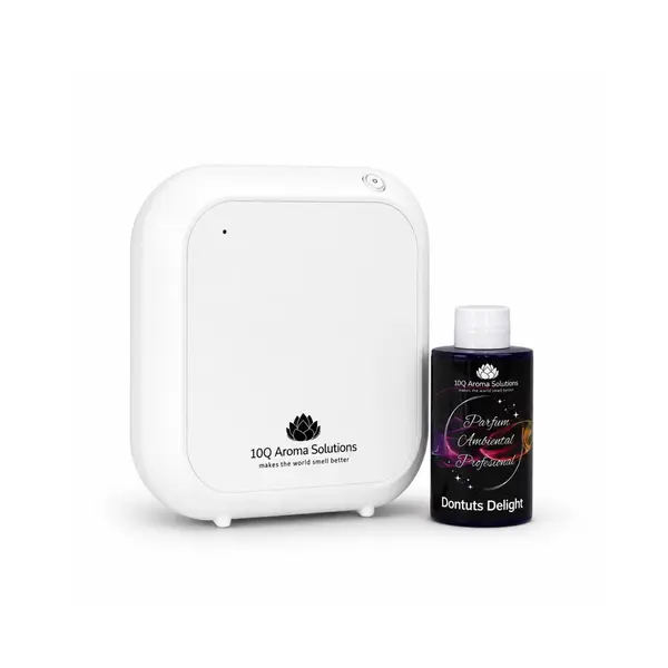 Pachet Promo: 10Q Aroma Eco Plus Alb + Rezerva Parfum Ambiental Profesional 100 g