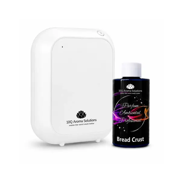 Pachet Promo: 10Q Aroma Eco Plus Alb + Rezerva Parfum Ambiental Profesional 100 g