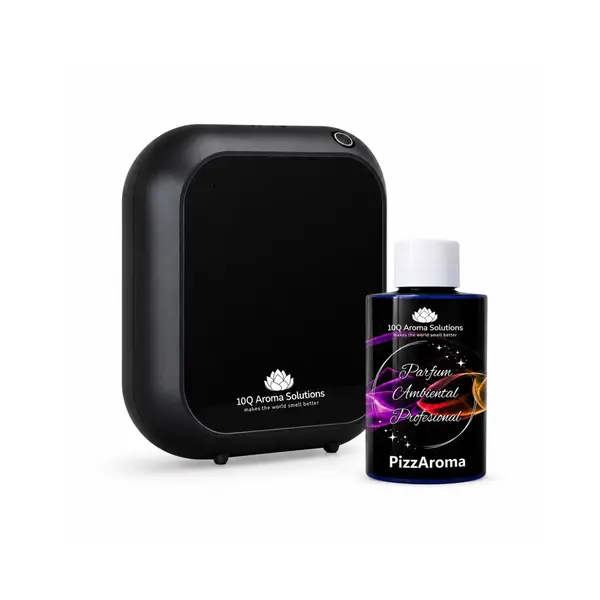 Pachet Promo: 10Q Aroma Eco Plus Negru + Rezerva Parfum Ambiental Profesional 100 g