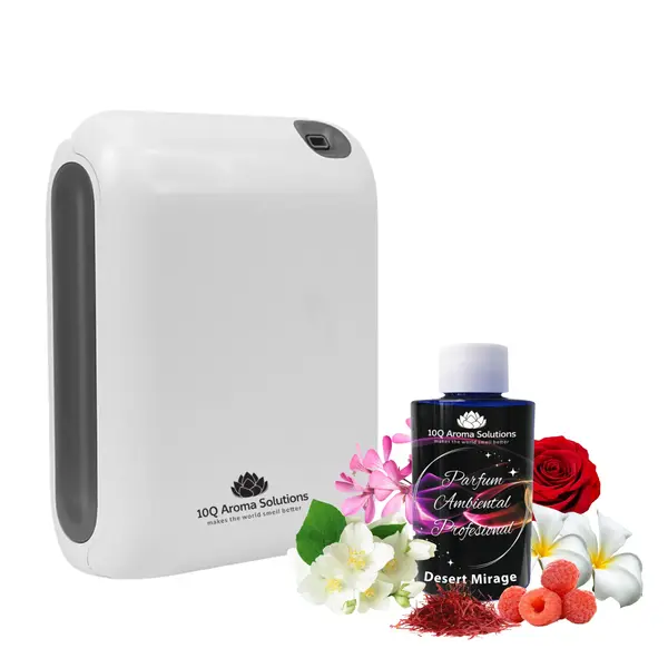 Pachet Promo: Aparat Parfumare Ambientala Profesionala 10Q AromaLux Future 400 B3 + Rezerva
