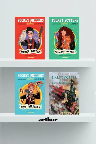 Pachet promo Harry Potter. Începutul magiei la Hogwarts - J.K.Rowling