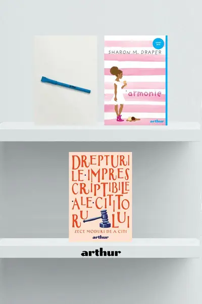 Pachet promo Smart Blue (Armonie, agendă și pix) - Sharon Draper