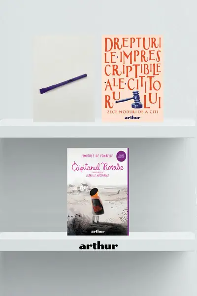 Pachet promo Violet History (Căpitanul Rosalie, agendă și pix) - Timothee de Fombelle