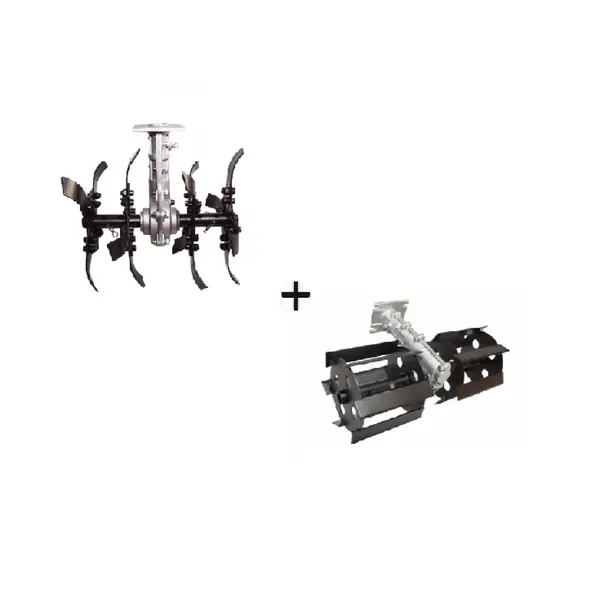 Pachet promotional - Accesorii Motocoasa - Cultivator + Prasitoare 28 mm x 9D Micul Fermier