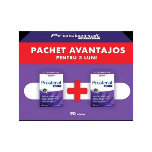 Pachet Prostenal Night, Walmark | 60 + 30 tablete