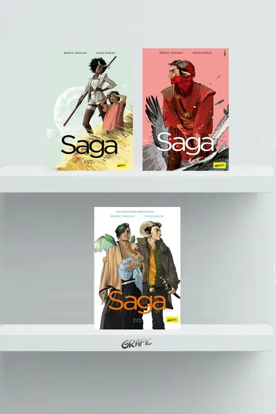 Pachet Saga (3 volume)
