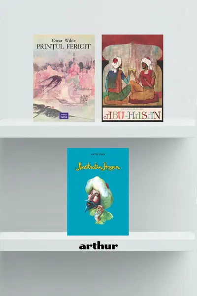 Pachet școlar clasa a V-a ( Nastratin Hogea, Prințul fericit, Abu Hasan) - Anton Pann, Ion Luca Carag...