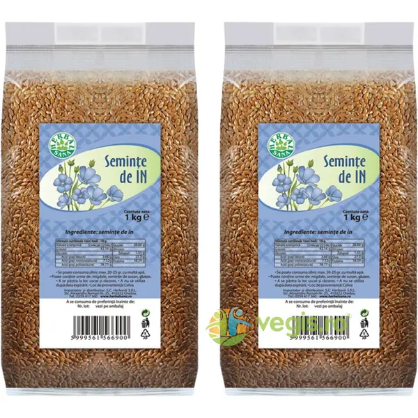 Pachet Seminte de In 1kg+1kg