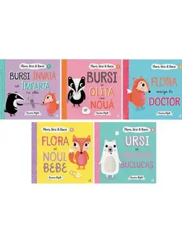 Pachet Seria Flora, Ursi & Bursi/Rowena Blyth