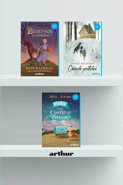 Pachet Smart (Beatryce și profeția, Câinele poetului, Băiatul care a înotat cu piranha) - David Almond, Patricia MacL...