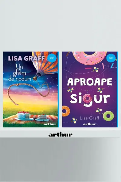 Pachet Smart Lisa Graff (Un ghem de noduri, Apoape sigur) - Lisa Graff