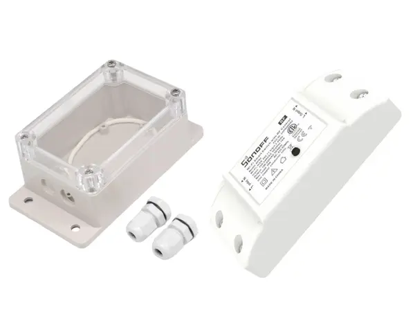 Pachet Sonoff Basic cu carcasa IP 66, SONOFFBASICIP66