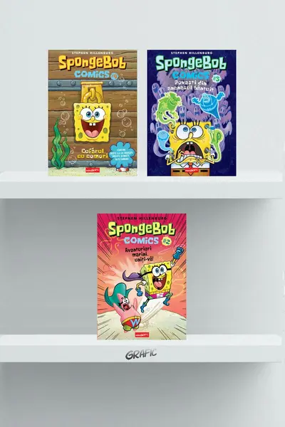 Pachet SpongeBob Comics (volumele 2-4) - Stephen Hillenburg