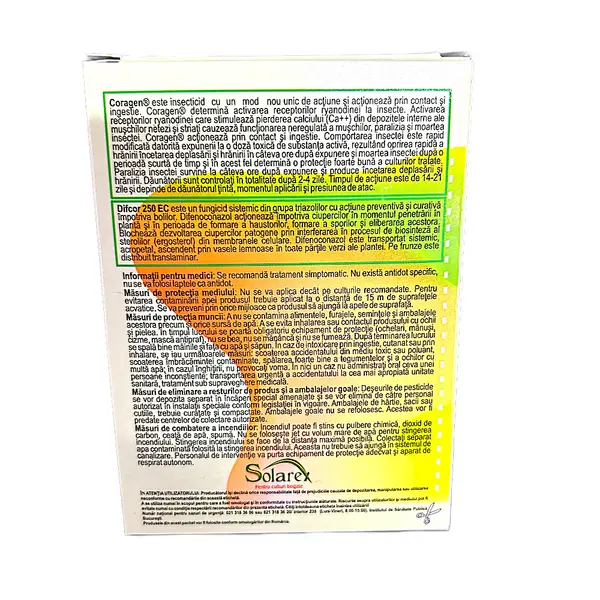 Pachet stropirea 5 pentru pomi pentru 10 L apa, Solarex, contine Coragen si Difcor 250EC - Default Title