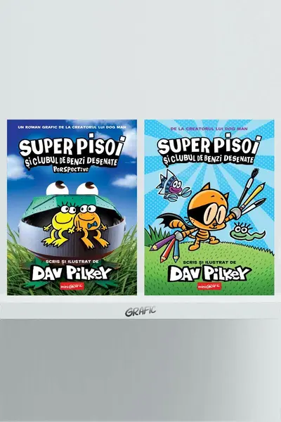 Pachet Super Pisoi (2 volume) - Dav Pilkey