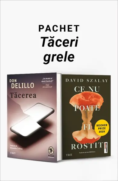 Pachet Tăceri grele. Tăcerea/Ce nu poate fi rostit - Don DeLillo