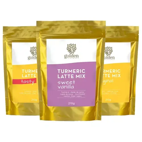 Pachet Trio Turmeric Latte | Golden Flavours