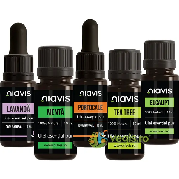 Pachet Uleiuri Esentiale Starter Kit Aromaterapie