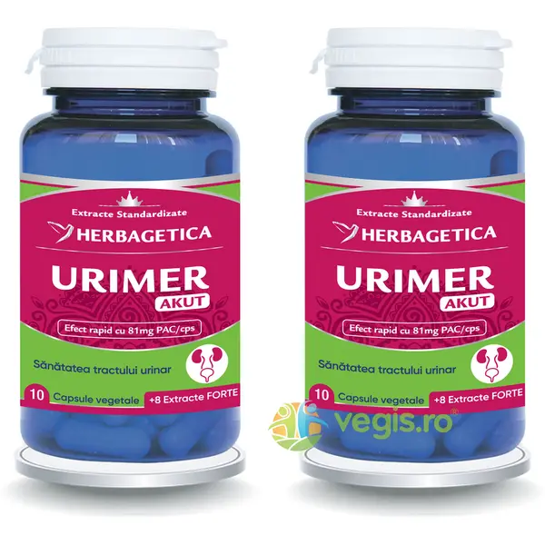Pachet Urimer Akut 10cps+10cps (50% reducere la al doilea produs)