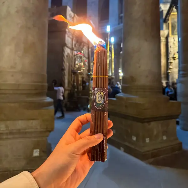 Pachetul celor 33 de Lumânări de la Biserica Sfântul Mormânt- Pentru ajutor grabnic - Nu