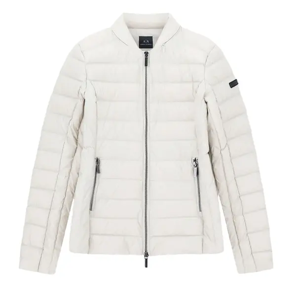 Packable quilted down jacket M