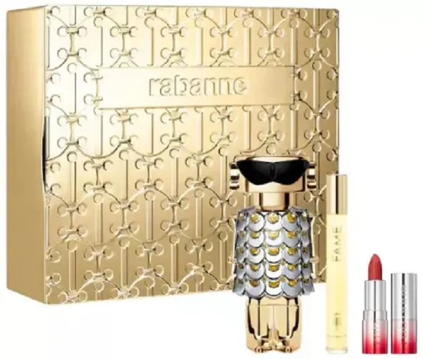 Paco Rabanne Set cadou Fame - Apă de parfum, 80 și 10 ml + Ruj