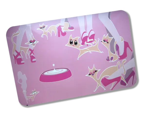 Pad Castron Pisici Glamour Pink 43x28 cm 8045
