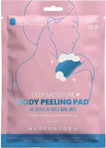 Pad de peeling pentru corp Madforcos Deep Moisture, 27 ml