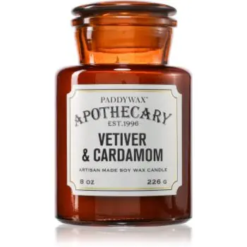 Paddywax Apothecary Vetiver & Cardamom lumânare parfumată