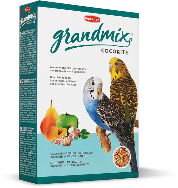 PADOVAN GrandMix, Hrană pentru peruşi