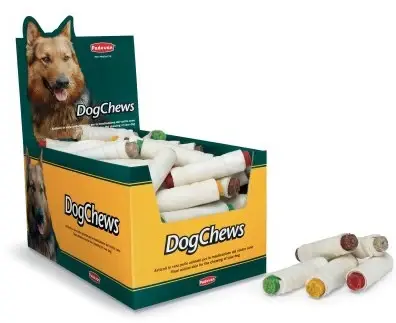 PADOVAN Recompense pentru câini, in forma de hot dog 8 cm, 25g