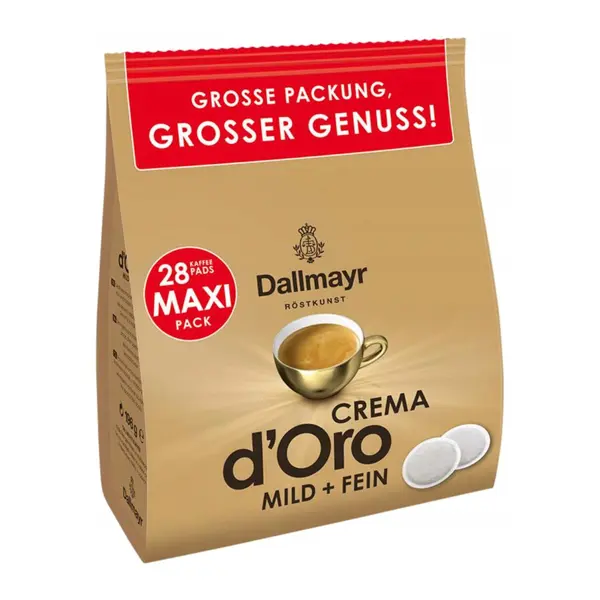 Paduri cafea Dallmayr Crema dOro pentru Senseo 28 buc