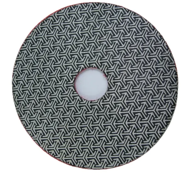 Paduri / dischete diamantate galvanizate (electroplacate) pt. slefuire uscata #100 Ø100mm - DXDY.DRYPADGALV.100.0100