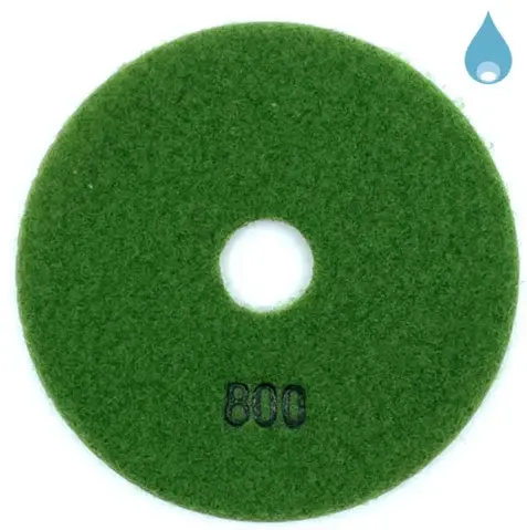 Paduri / dischete diamantate pt. slefuire umeda #800 Ø125mm - DXDY.WETPAD.125.0800