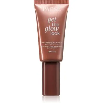 Paese Get The Glow Look Illuminating Foundation Machiaj usor cu efect de luminozitate SPF 20