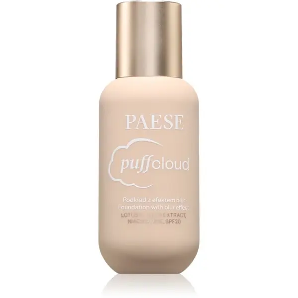 Paese Puff Cloud Foundation make-up ultra light SPF 20 culoare 03 Sand Beige 37 ml