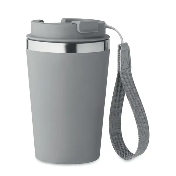 Pahar cu perete dublu din inox si PP 350 ml Pahar cu perete dublu 350 ml