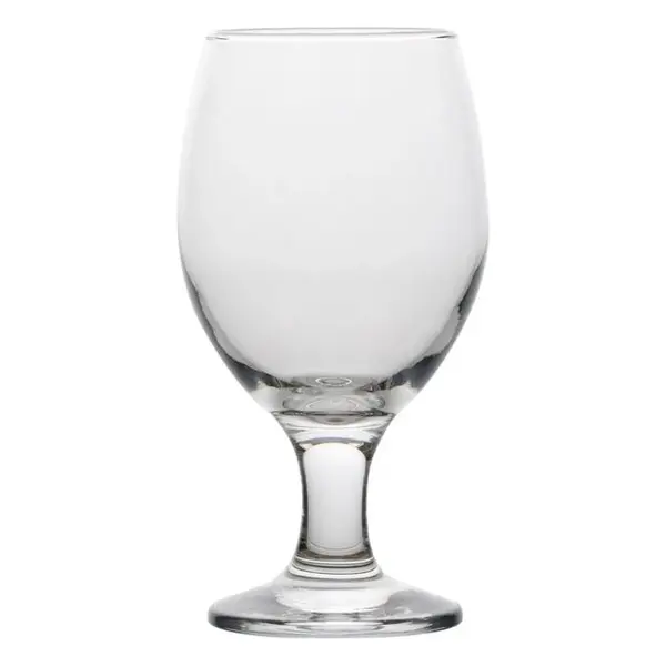 Pahar cu picior pentru bere,sticla,transparent,400 ml