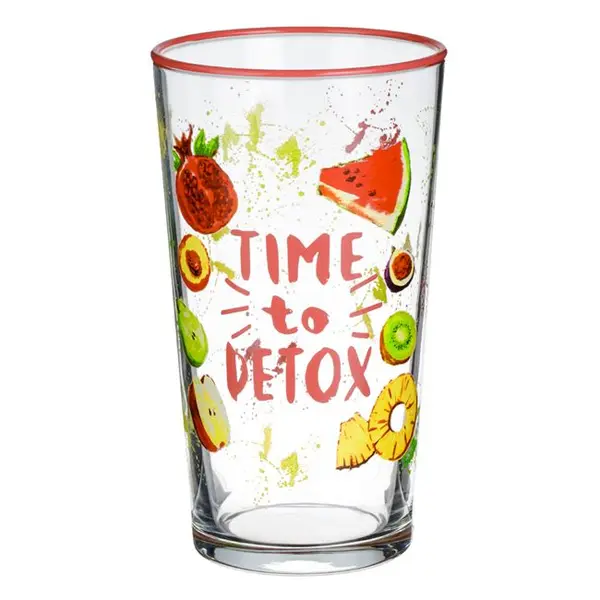 Pahar Dime to detox pentru apa,sticla, 570 ml