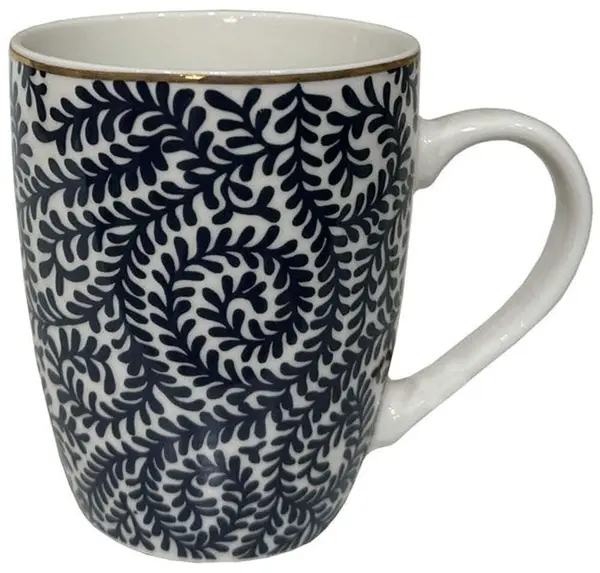 Pahar Maison - Fleur 2, New Bone China, 350 ml