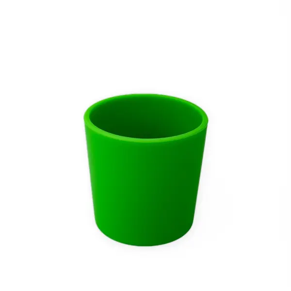 Pahar Oaki din silicon pentru copii 180ml Verde
