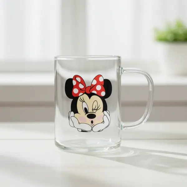 Pahar pentru băuturi calde și reci Morello - Minnie Mouse, 400 ml