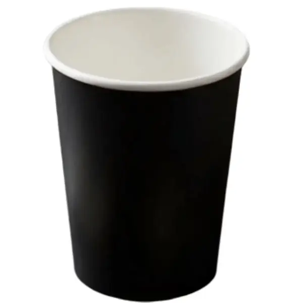 Pahare carton colorate reciclabile 200 ml 15 buc/set Pro Nappe Pahare carton colorate reciclabile 200 ml 15 buc/set Pro Nappe negru