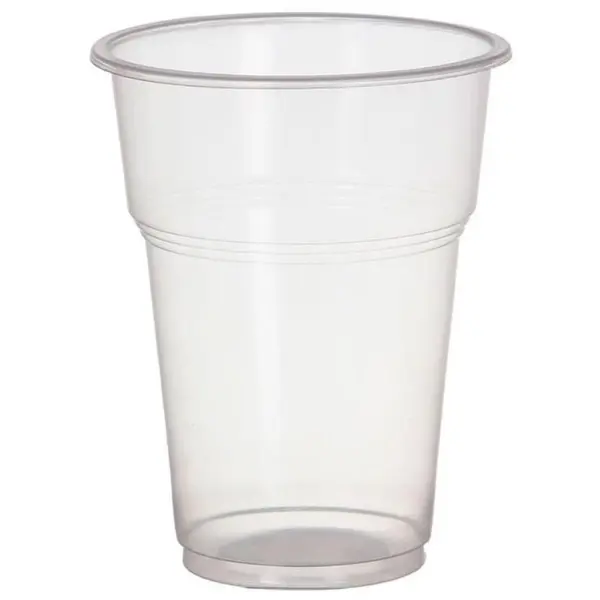Pahare din Plastic, 250 ml, Transparente, OEM, 50 Bucati