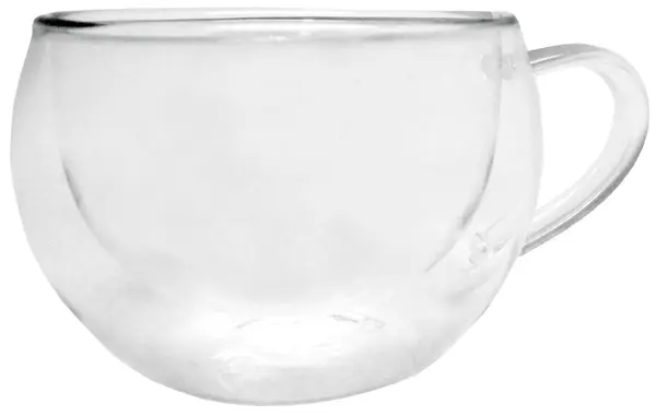 Pahare din sticlă cu pereți dubli Nerthus - 200 ml, 2 buc