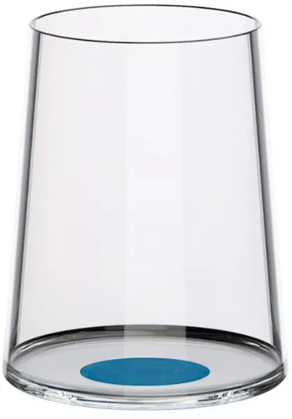 Pahare pentru vin alb Trebonn - SplitGlass, 2 bucăți , 280 ml, albastru