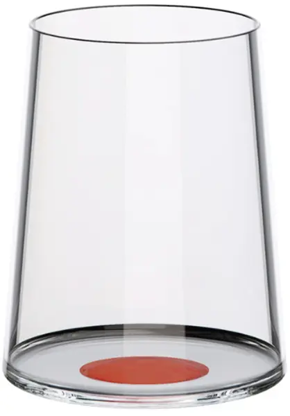 Pahare pentru vin alb Trebonn - SplitGlass, 2 bucăți , 280 ml, roșii