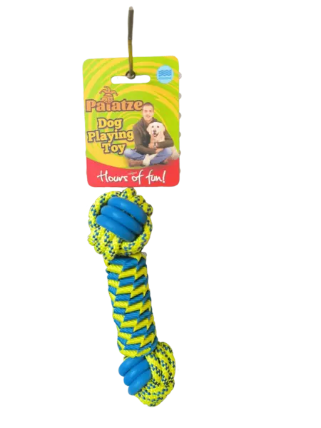 PAIATZE DOG FLOATING FLOATING ROPE DUMBELL 25 CM