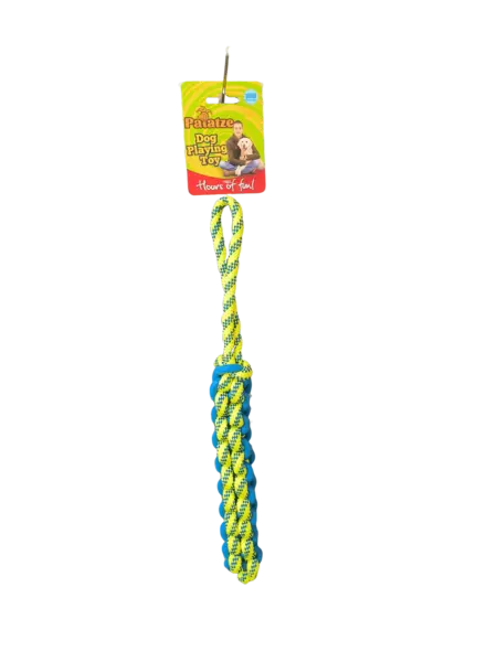 PAIATZE DOG FLOATING FLOATING ROPE TPR STRIPES 45 CM